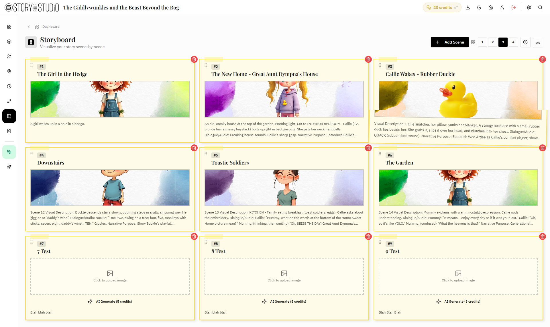 Storyboard & Plot